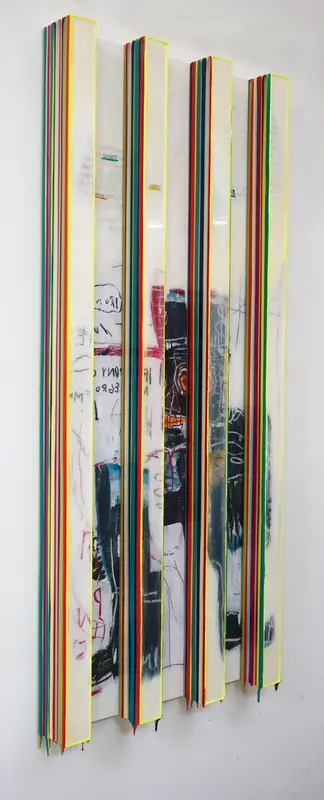 trace of sans-Hommage to Basquiat