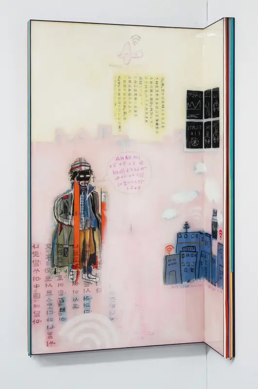Trace of Sans-Hommage to Basquiat