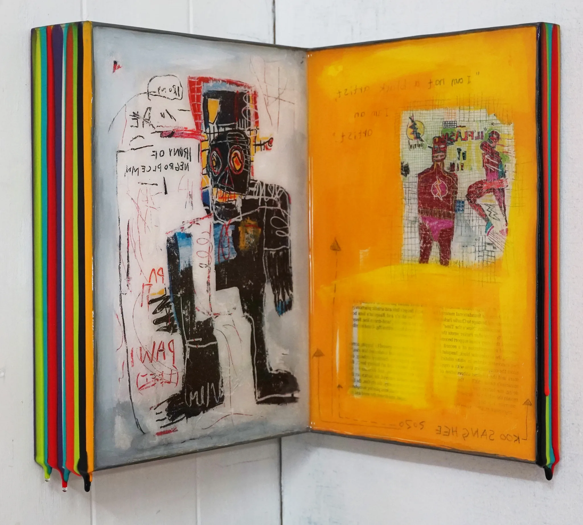 Trace of Sans-Hommage to Basquiat