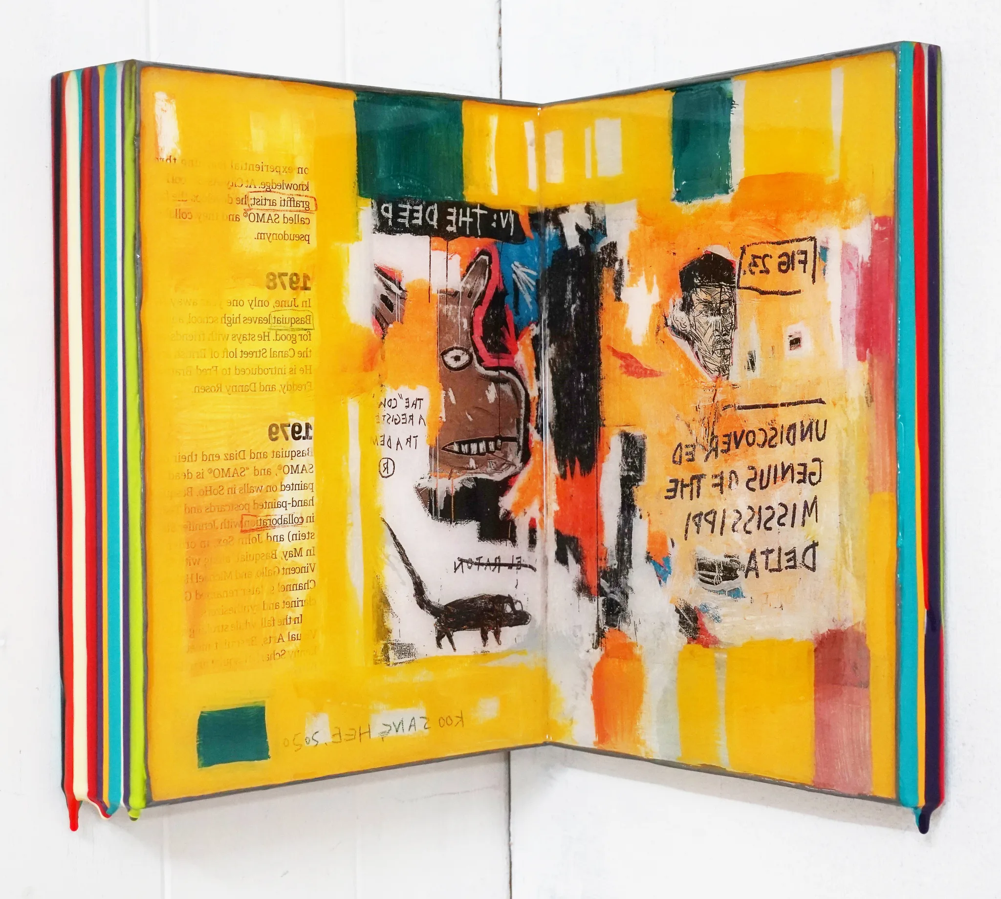 Trace of Sans-Hommage to Basquiat