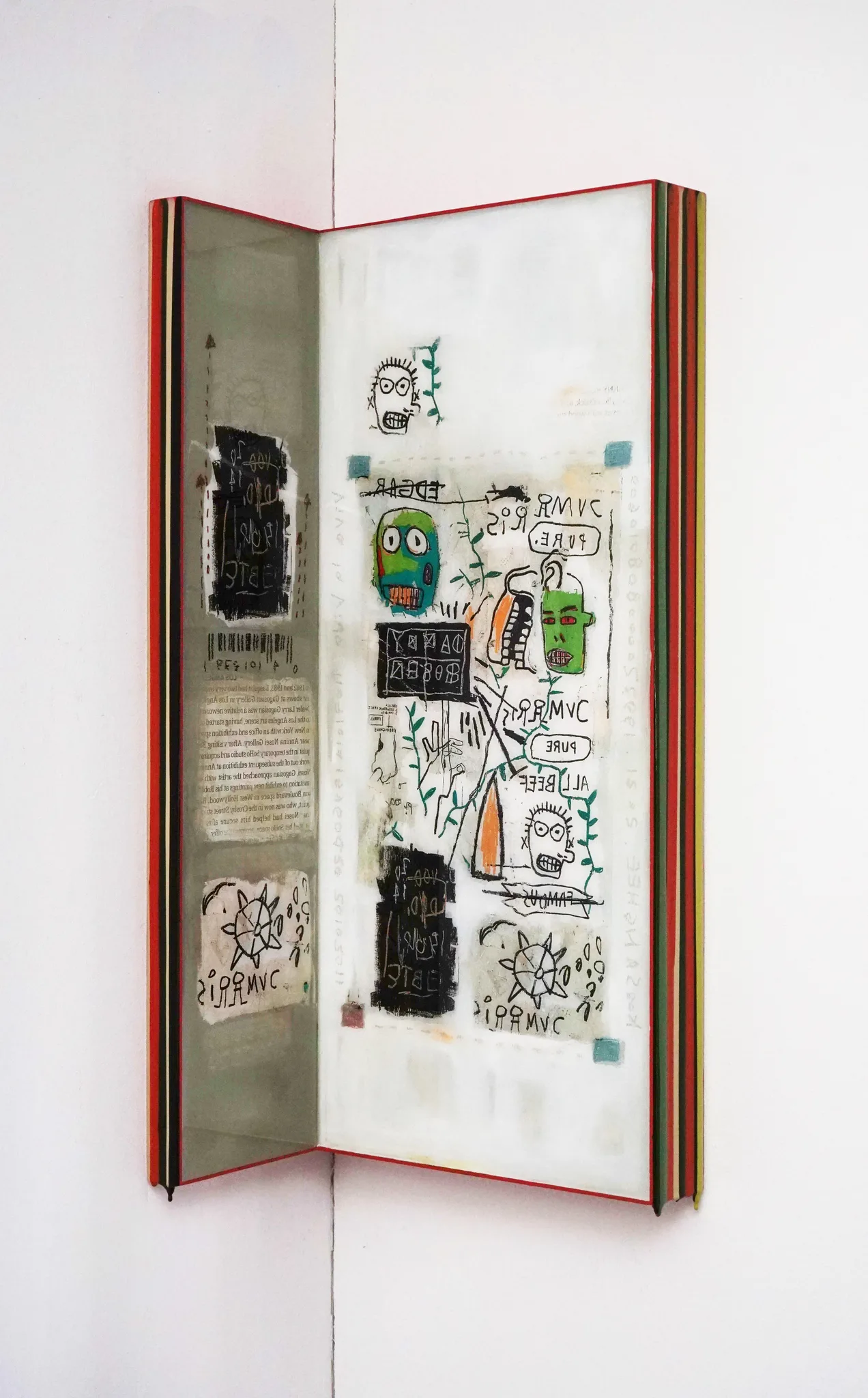 Trace of Sans-Hommage to Basquiat