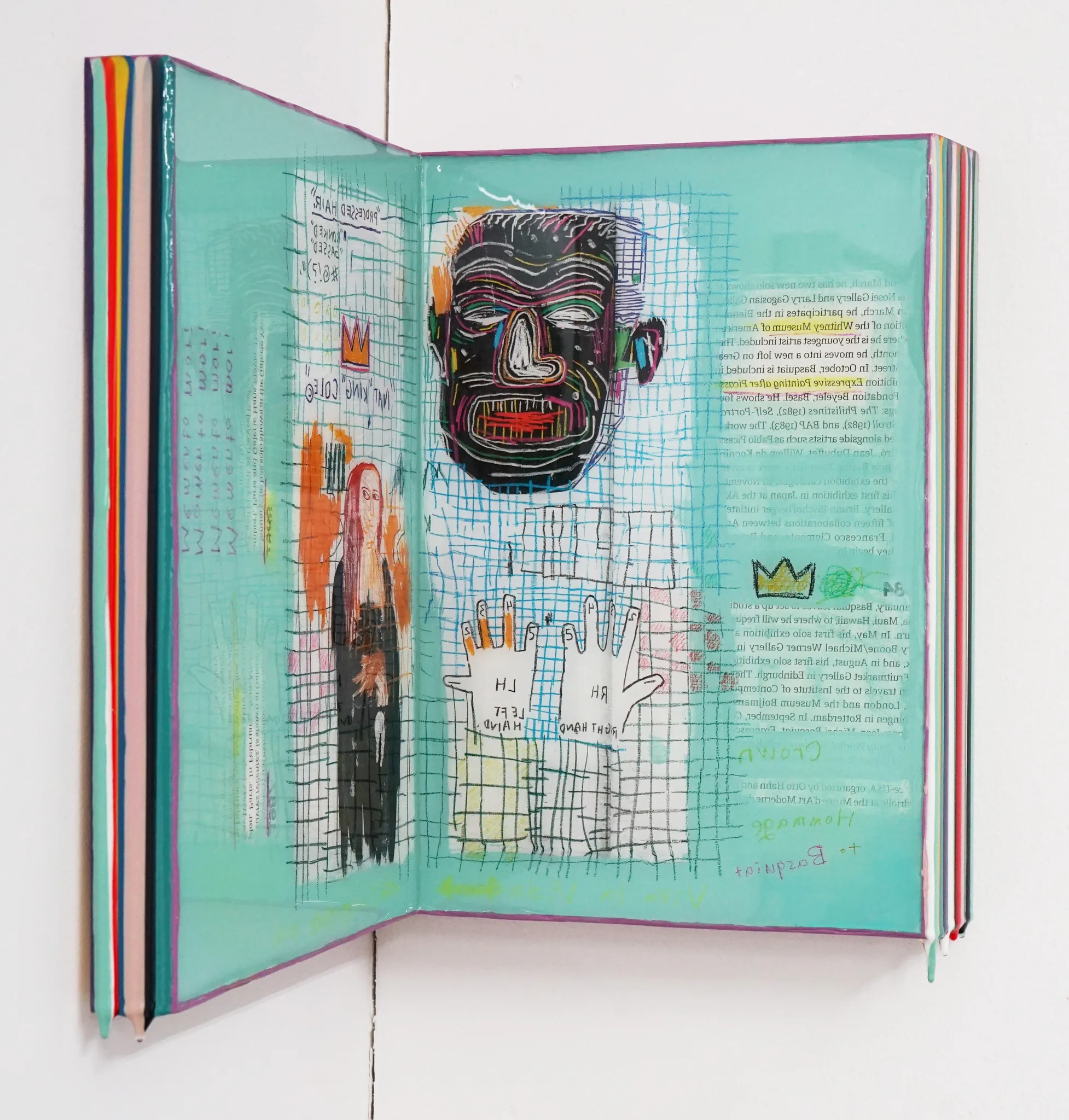 Trace of Sans-Hommage to Basquiat