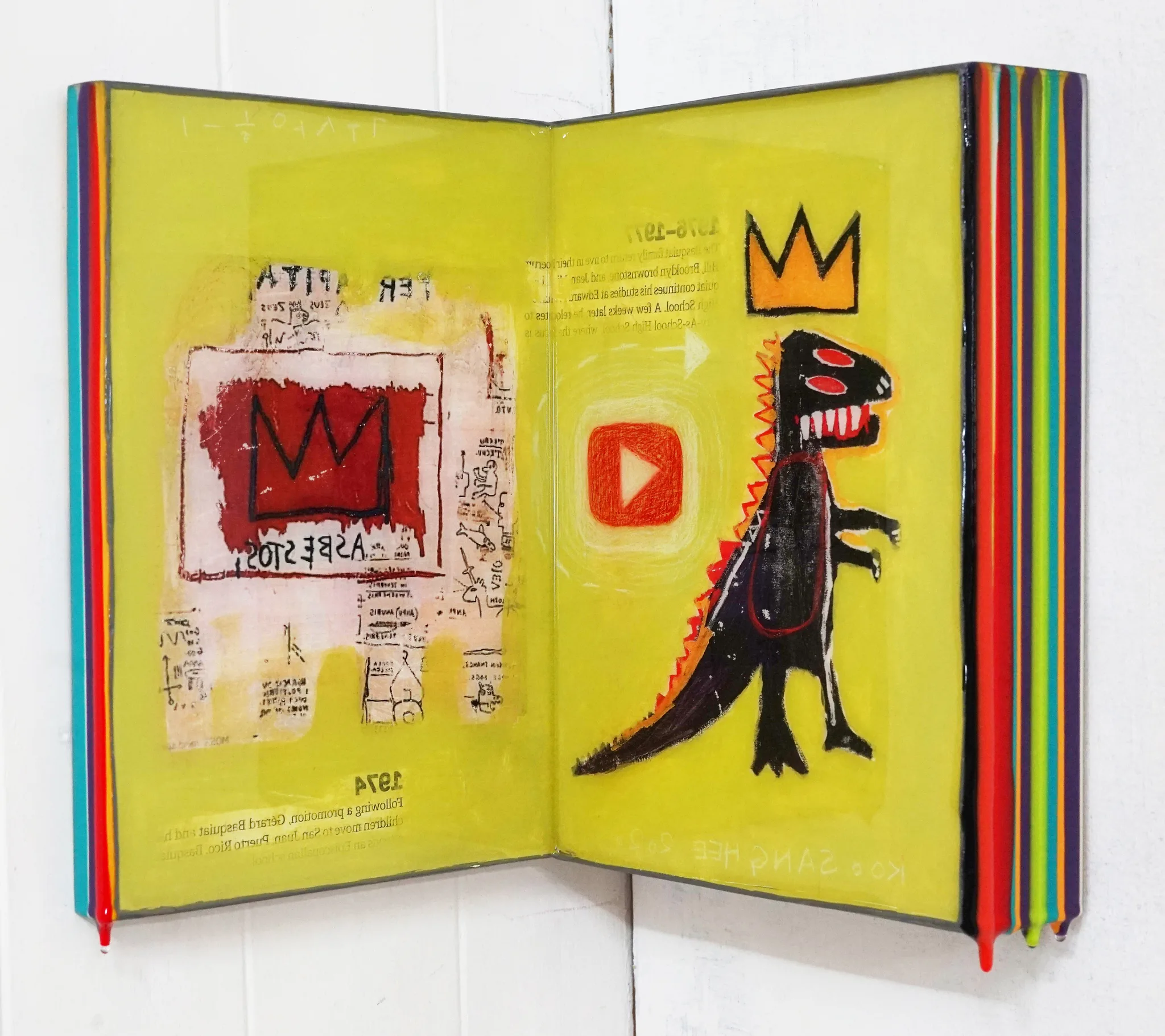 Trace of Sans-Hommage to Basquiat