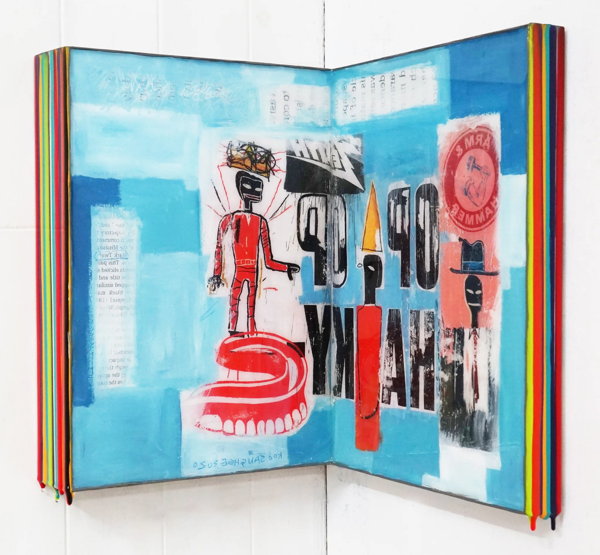 Trace of Sans-Hommage to Basquiat