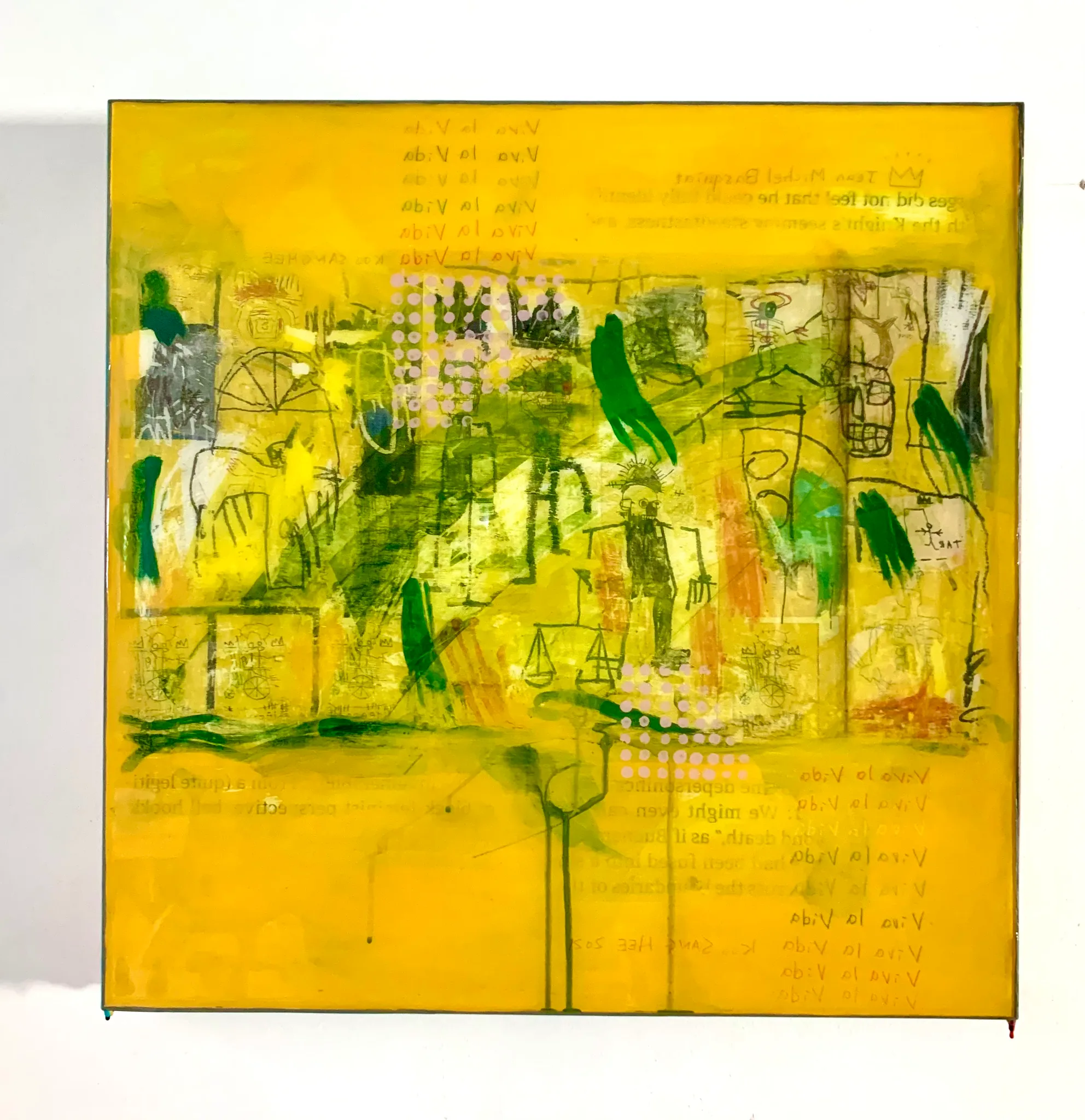 Trace of Sans-Hommage to Basquiat