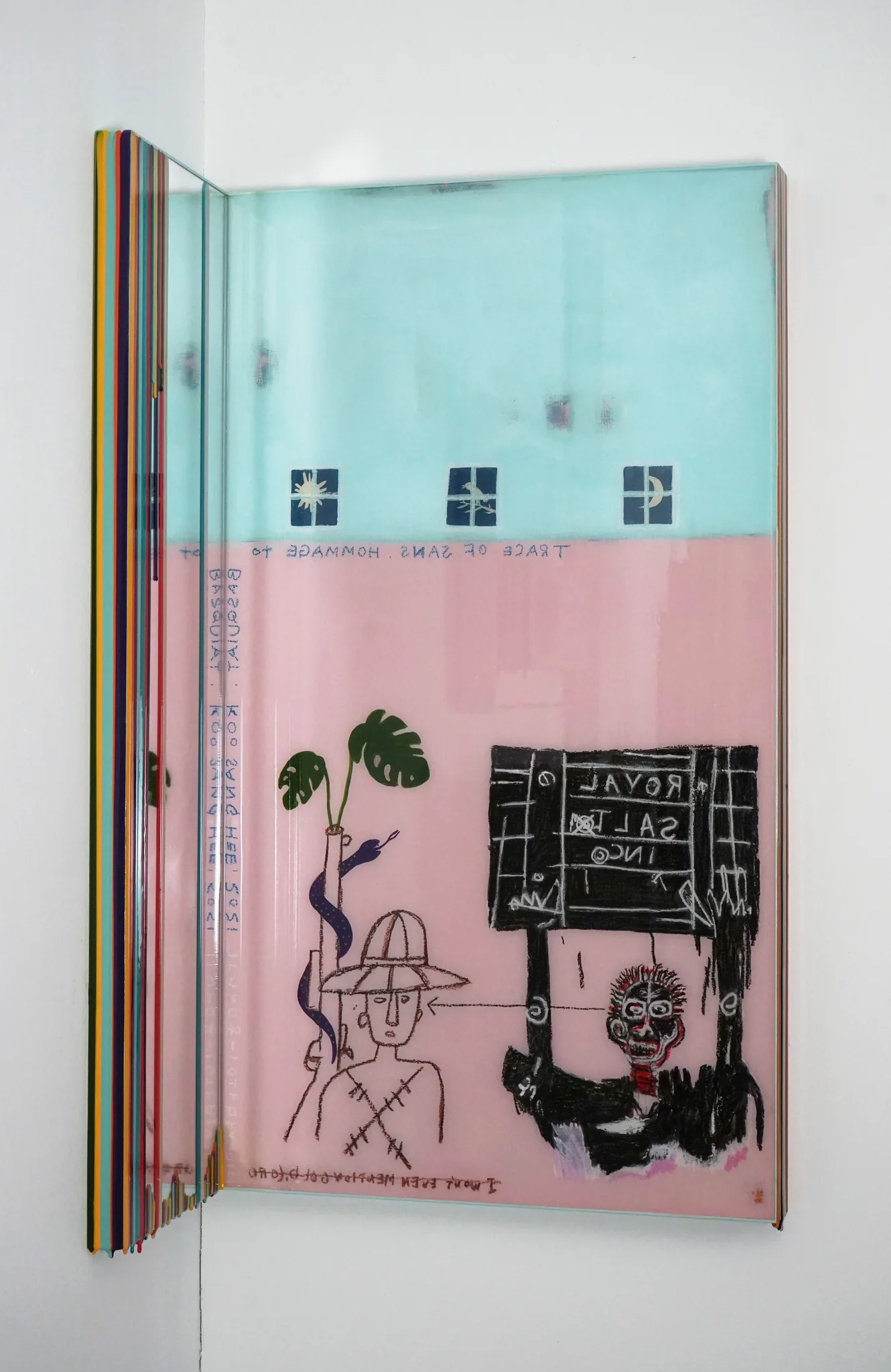 Trace of Sans-Hommage to Basquiat