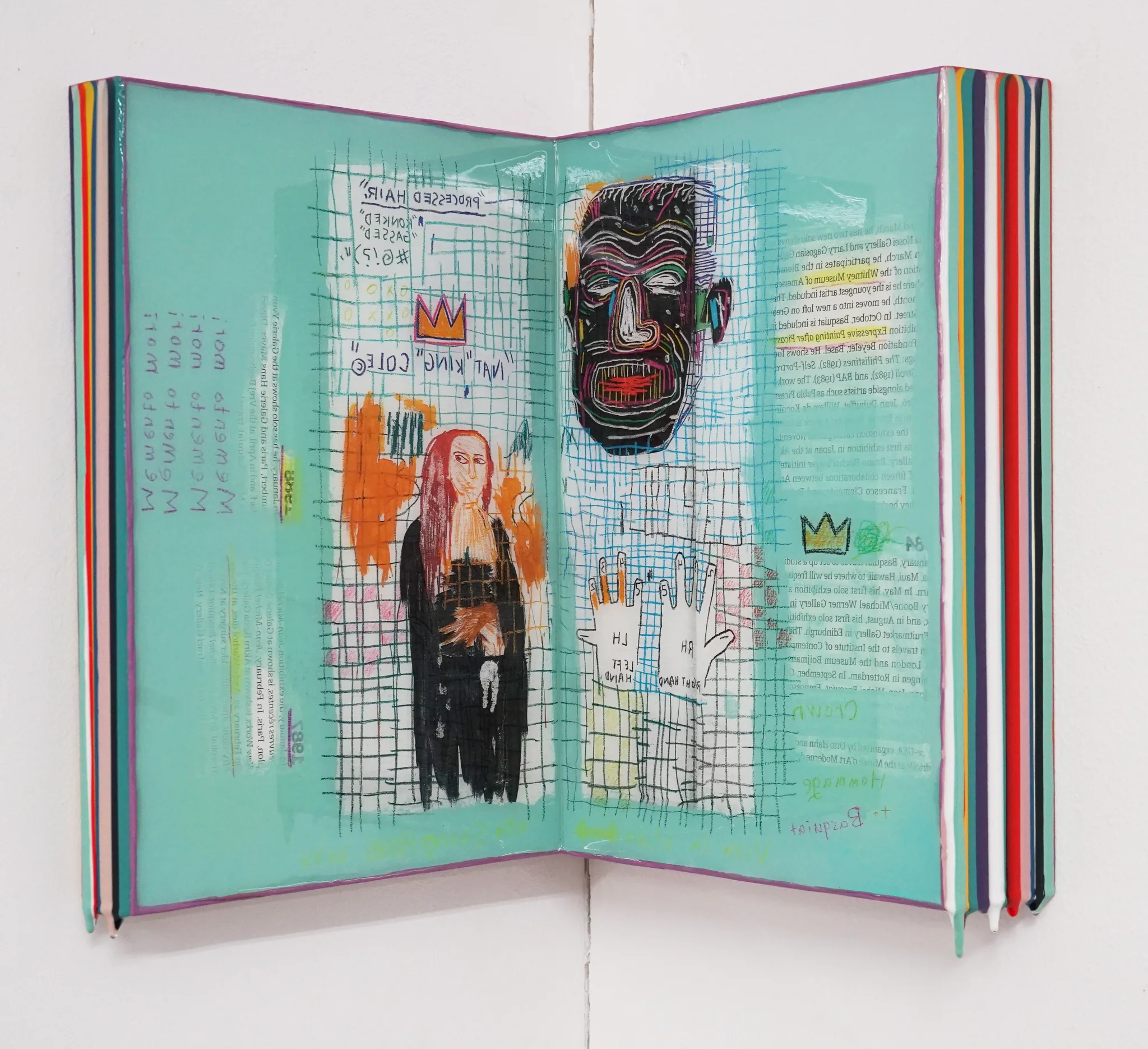 Trace of Sans-Hommage to Basquiat