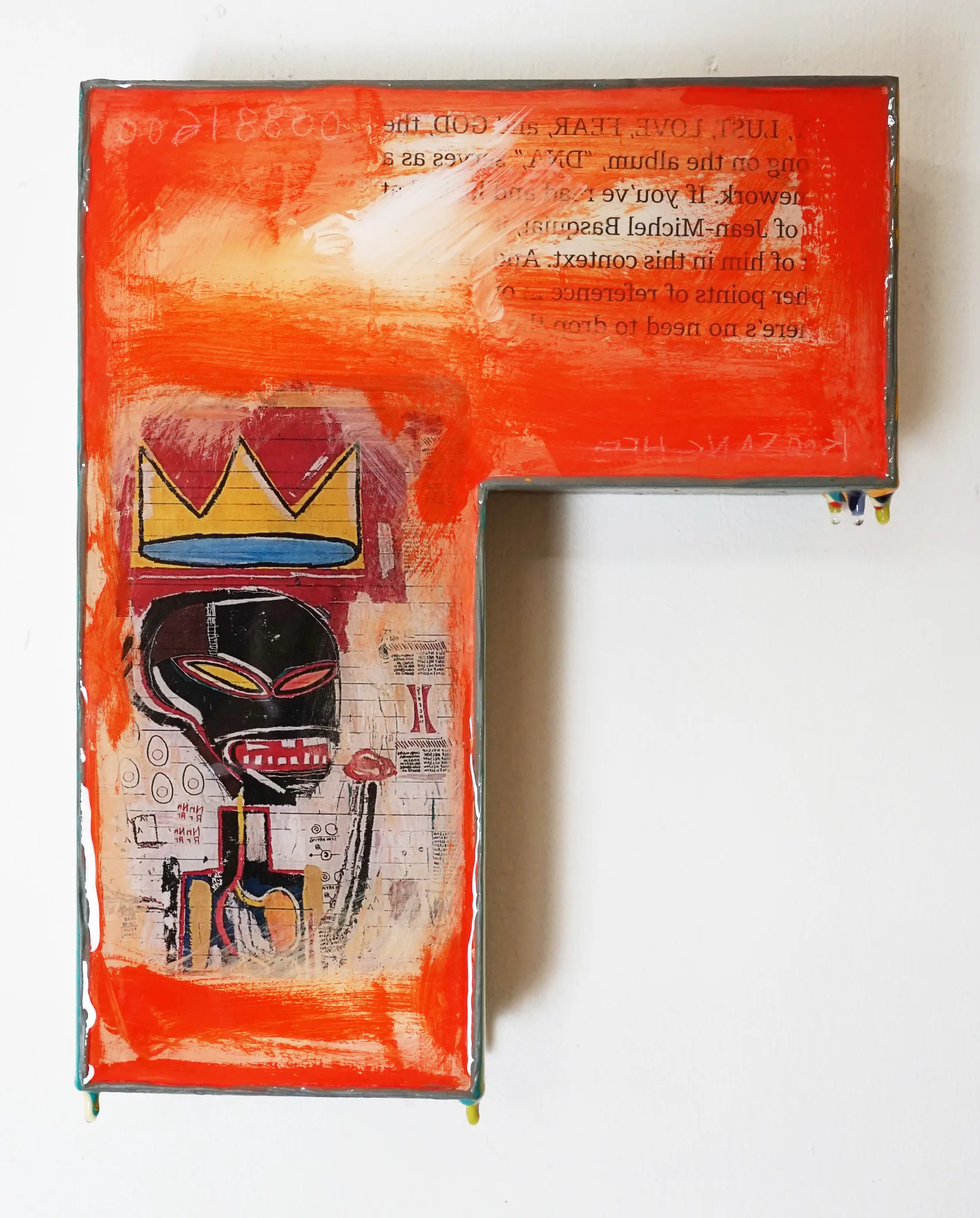 Trace of Sans-Hommage to Basquiat