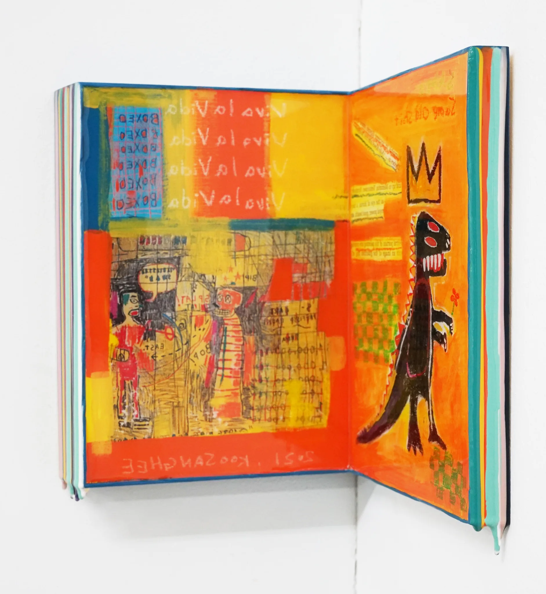 Trace of Sans-Hommage to Basquiat