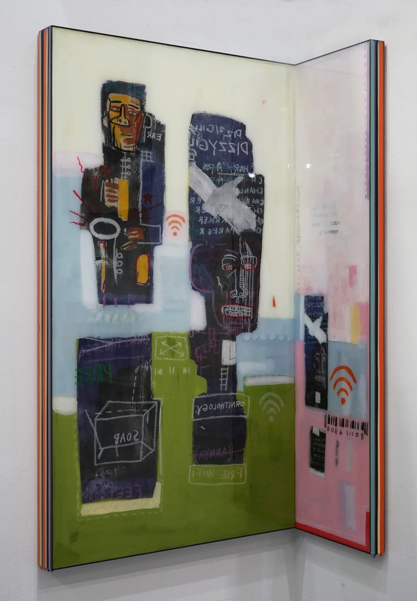 Trace of Sans-Hommage to Basquiat
