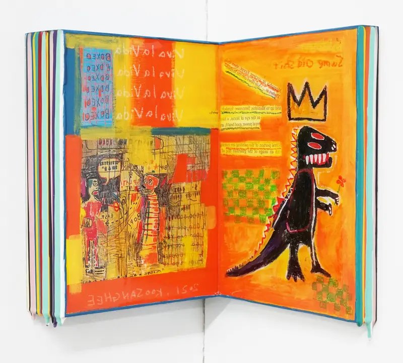 Trace of Sans-Hommage to Basquiat