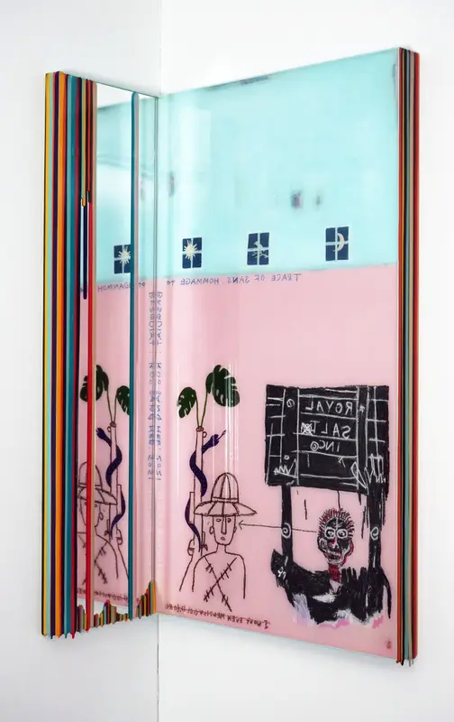 Trace of Sans-Hommage to Basquiat