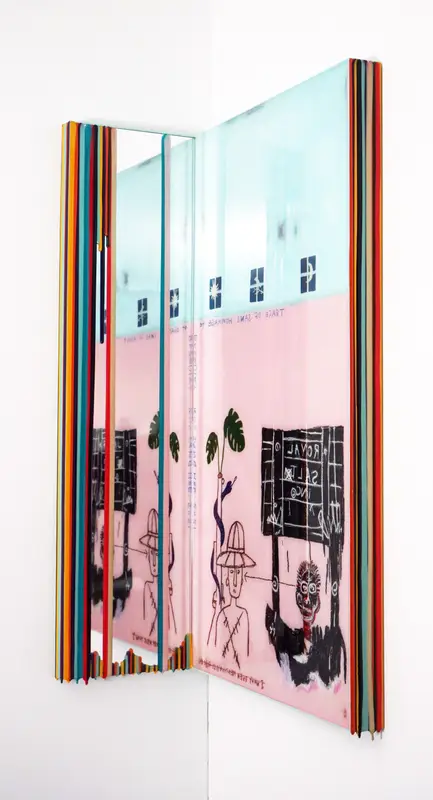 Trace of Sans-Hommage to Basquiat