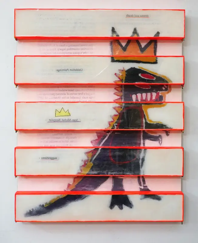 Trace of Sans-Hommage to Basquiat
