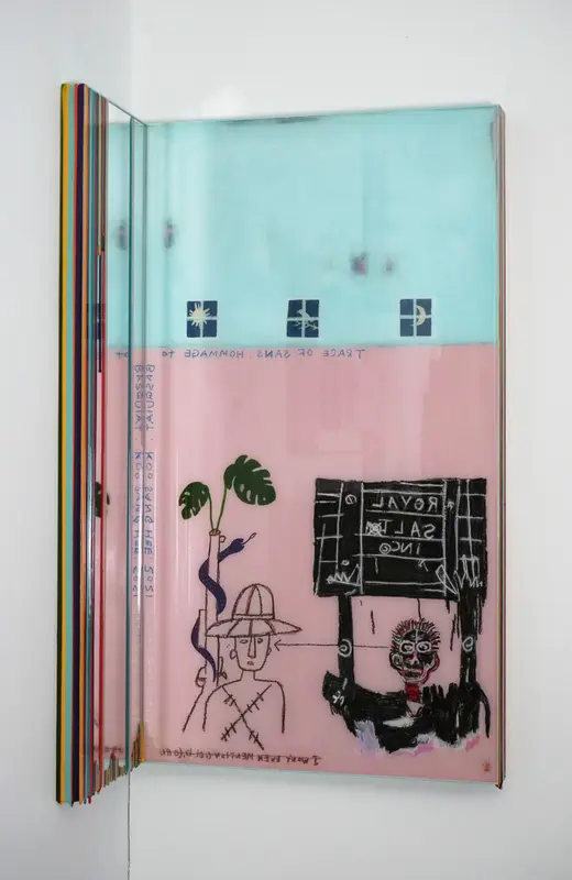 Trace of Sans-Hommage to Basquiat