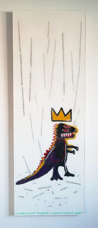 Trace of Sans-Hommage to Basquiat