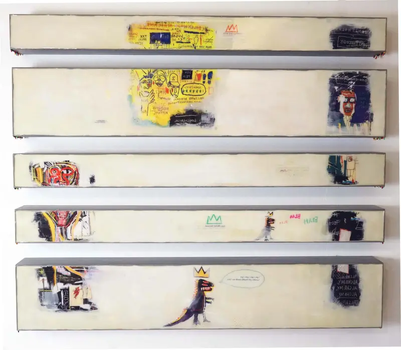 Trace of Sans-Hommage to Basquiat