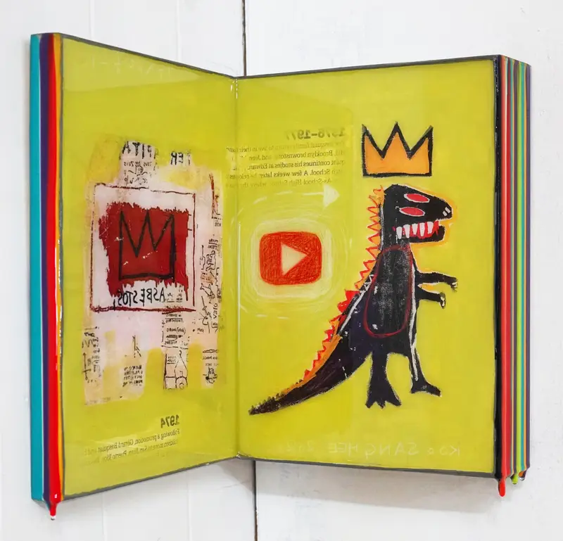 Trace of Sans-Hommage to Basquiat