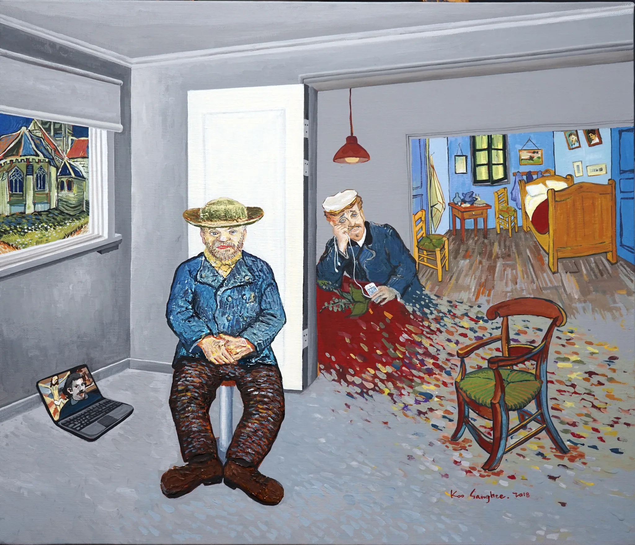 사유의공간-Hommage to Gogh