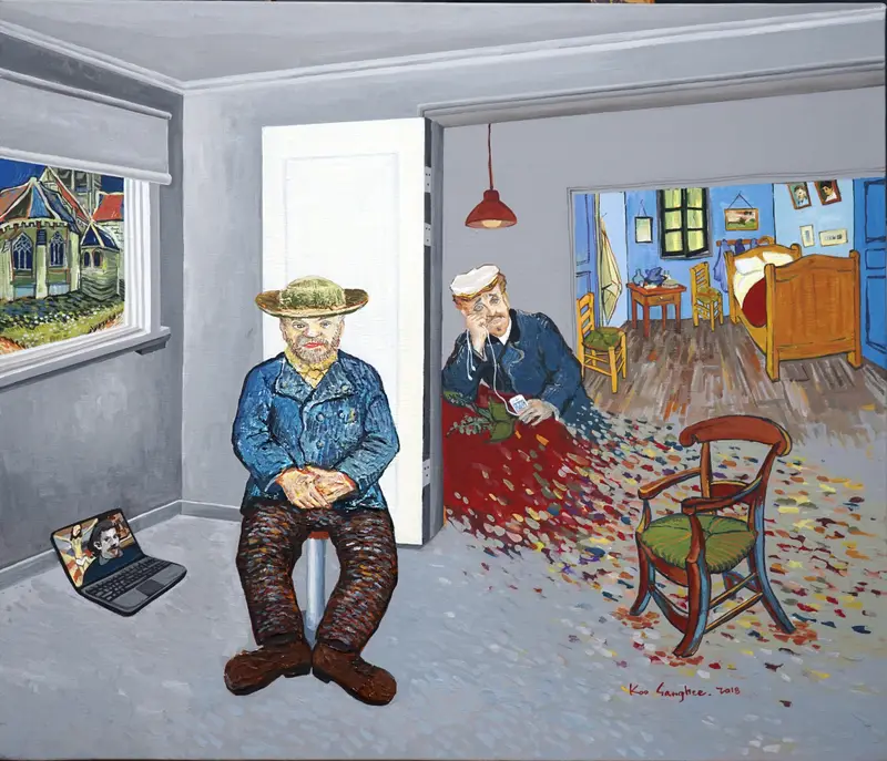 사유의공간-Hommage to Gogh